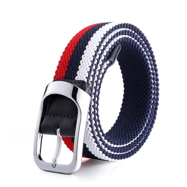 Double Layer Braided Fabric Belt