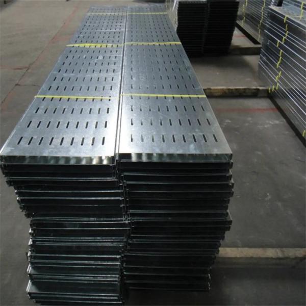 Smooth Finish HDG Cable Tray Gi Perforated Energy Saving Fire Resistance