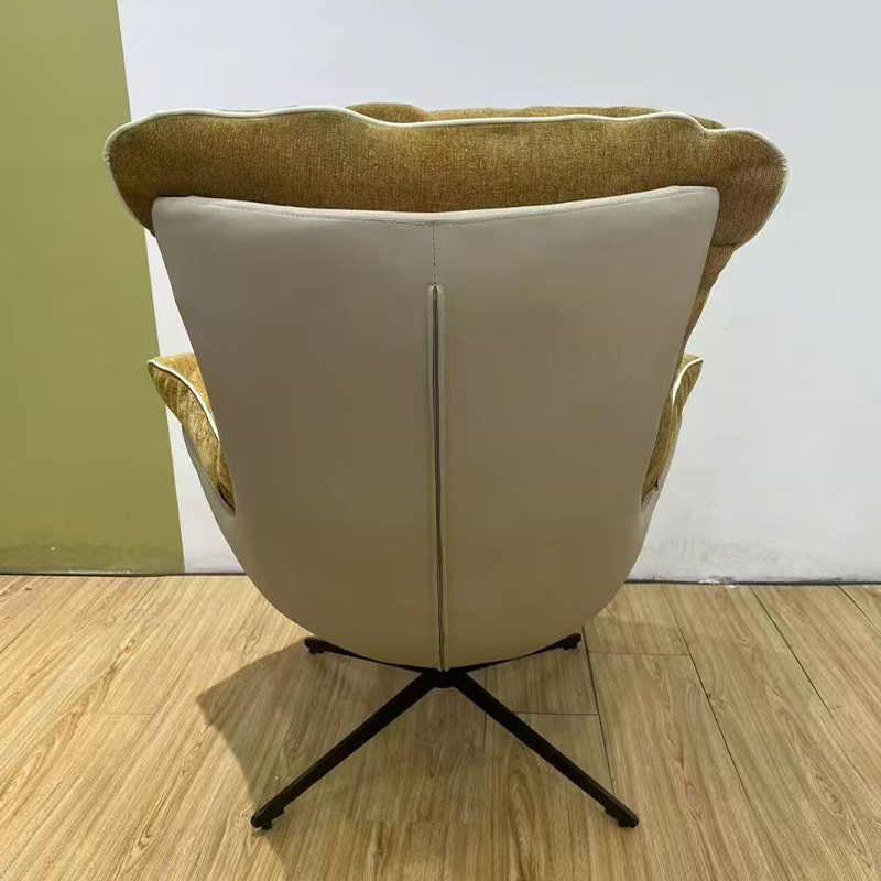 2025 New Single Seat Swivel Recliner Eggshell Modern Design Bedroom Use Living Room Lounge Chair