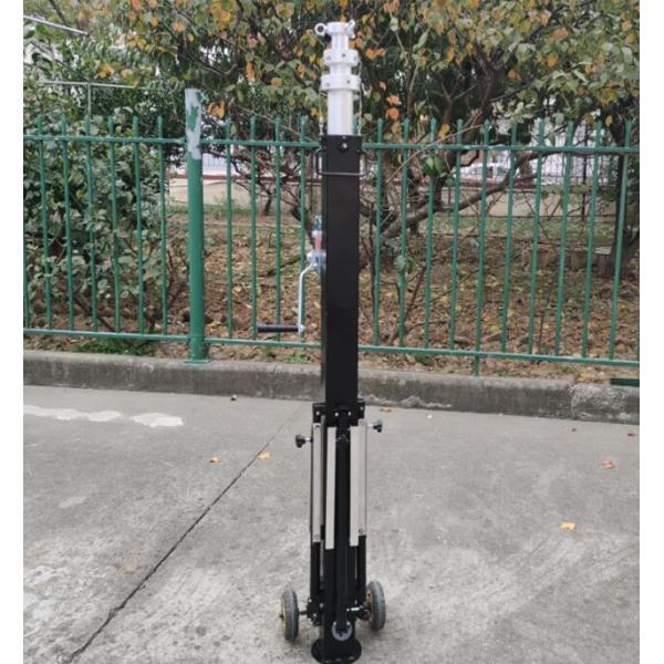 6m 20ft Crank Up Telescoping Mast Aluminum Mast Winch Up Antenna Mast