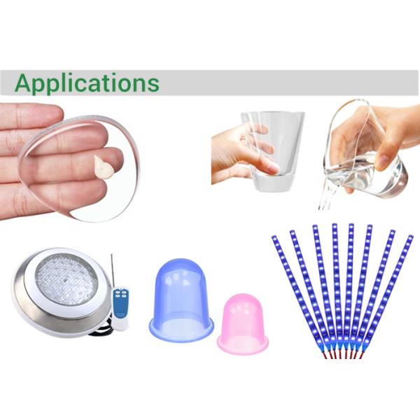 Wine Glass Transparent Liquid Silicone Rubber , Clear Silicone Rubber Liquid