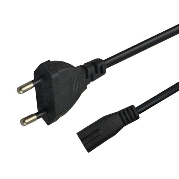 Customizable European Power Lead  Laptop Desktop Computer Power Cable 1.5meter