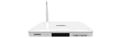 Caixa superior ajustada do andróide DVB-C de USB 2,0 PVR dos apoios com Wifi