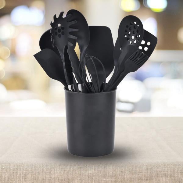 12 Pcs Kitchenware Cocina Cookware Utensil Set with Wooden Handles and ISO9001 Approved