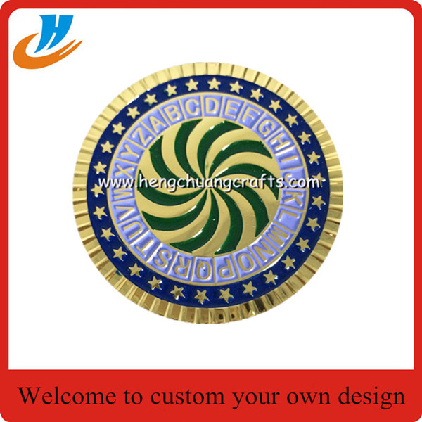 Gold military coins custom,cheap price metal challenge coins wholesale