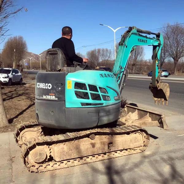 3 тонны Hitachi Kobelco SK30 мини экскаватор в хорошем состоянии для инженерного строительства