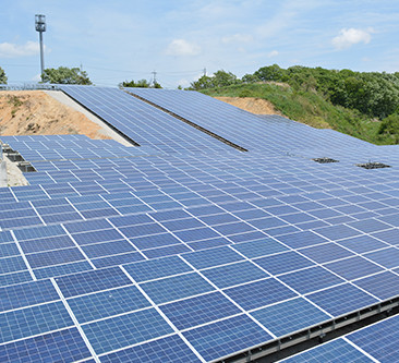 Slope Vertical Solar Panel Steel Structure Landscape Ground Mount