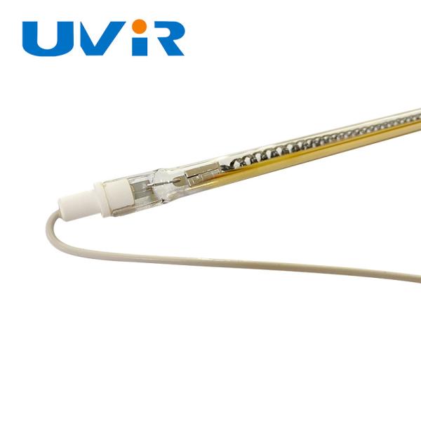 Lampe à chauffage infrarouge à fibre de carbone 380V 1500W avec tube de quartz