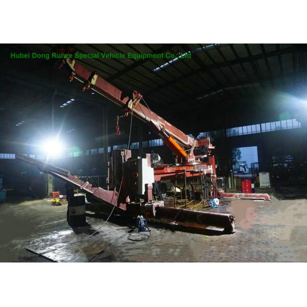 40 Ton 360 Degree Rotary Recovery Truck Body / Steel Wrecker Towing Body