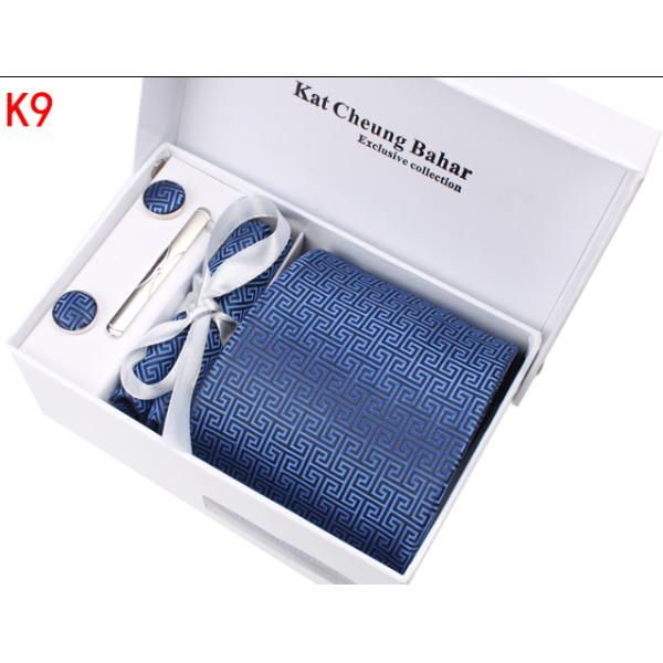 stylish silk necktie cufflinks sets