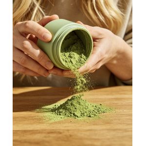 Organic Decaffeinated Matcha Powder Bulk for Beverage and Baking Applications