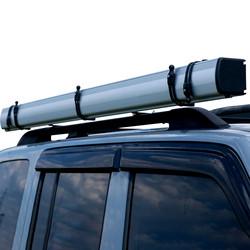 420D Oxford Retractable Car Roof Tent 14kg with LED Light