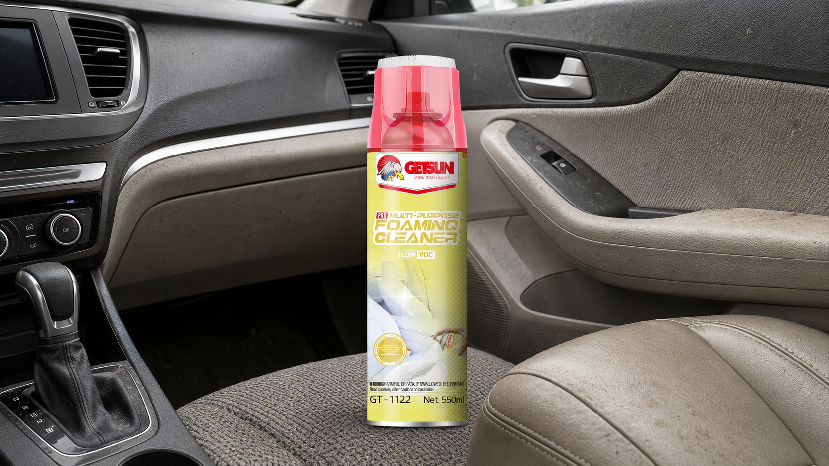 550ml Multi Purpose Foaming Cleaner for Vehicle Interiors