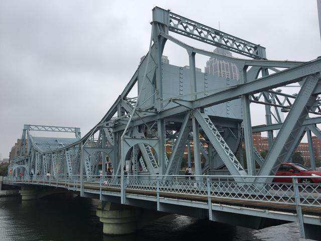 Prefabricated Large Span Steel Structure Portable Bailey Bridge for Municipal Pedestrian Skywalk