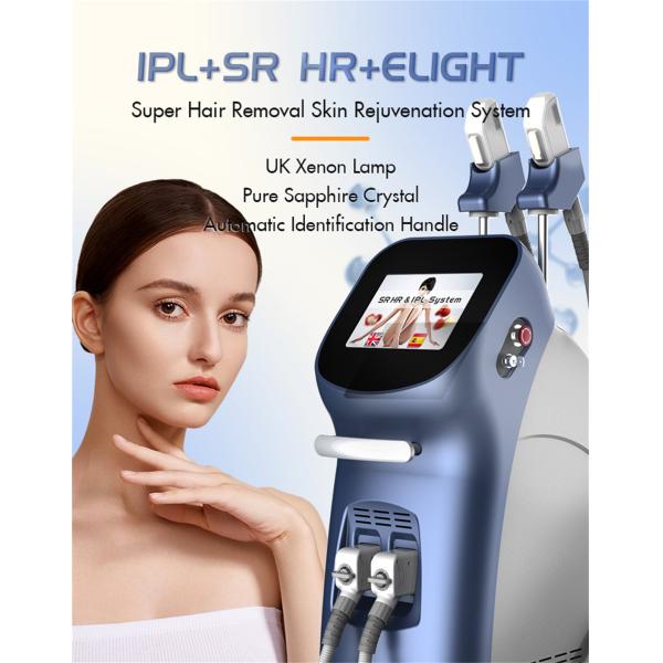 Машина удаления волос лазера веснушки пигмента подмолаживания кожи Dpl E-света OPT IPL