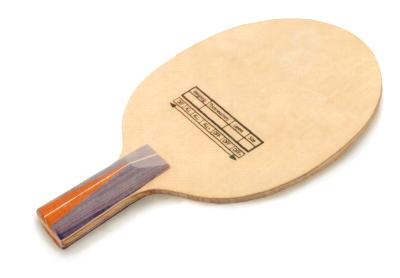 Fibra do carbono da lâmina do tênis de mesa do material desportivo com 5 camadas da espessura da placa