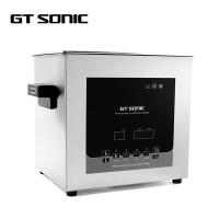 Calentador ultrasónico de acero inoxidable potente del contador de tiempo del limpiador 9L Digitaces