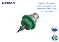 Green And Sliver 500 ASSY 1.0×0.5 JUKI SMT bico com material metálico para escolher e colocar Machien
