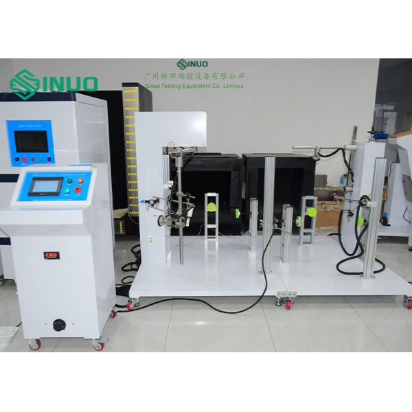 Washing Machine Door Endurance Testing Equipment IEC 60335-2-7 Dual-Station Durability Tester