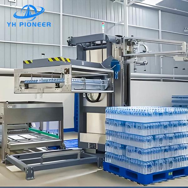 Safety Oriented Whole Layer Carton Palletizer 2-4 Layers/Min With Multiple Protection