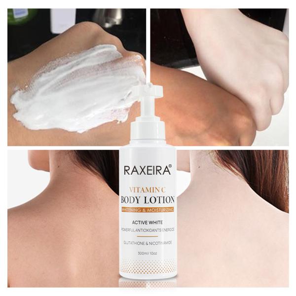 Private Label Skin Care Face Cream Moisturizing Vitamin C Body Whitening Lotion