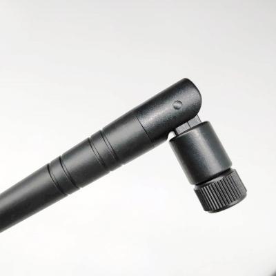 High Gain Omnidirectional WiFi Antenna , SMA Male Bending Connector 3dBi Omni Antenna