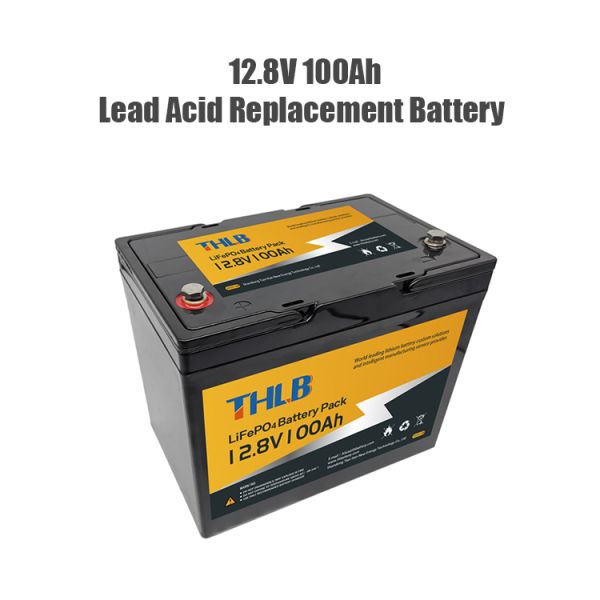 12V 100AH Lithium Ion Battery Pack BMS Lifepo4 1000 Cycles THLB Battery