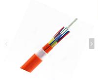 Câble de fibre optique d'intérieur multi tendu 0.9mm du mode GJFJV G652d du tampon OM4/OM3