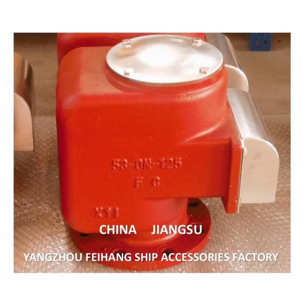 Float Disc Type Oil Tank Air Pipe Head SUS316L Breathable Cap 53ON-125A