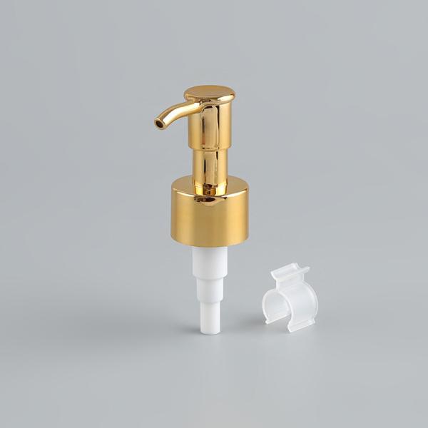 Metal Gold Lotion Dispenser Pump Plastic Shampoo 28/410 24/410 Lotion Pump Dispenser Replacement