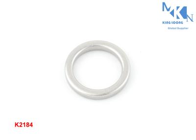 Decorative Handbag Rings Hardware Buckle , Polished Hanging Plating Metal Rings For Purses