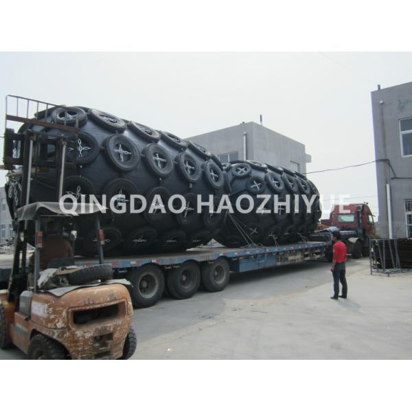 4.5x9m Marine Inflatable Fender Black Rubber Boat Bumpers For Ships Shipyards