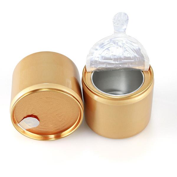 Бак утюга загерметизировал жестяную коробку бочонка подарочной коробки металла коробок олова чая хранения