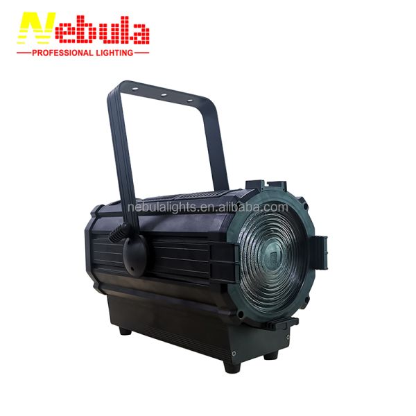 300w Led Fresnel With Zoom High Cri Ra 90 3200k/5600k Profile Spot Light for