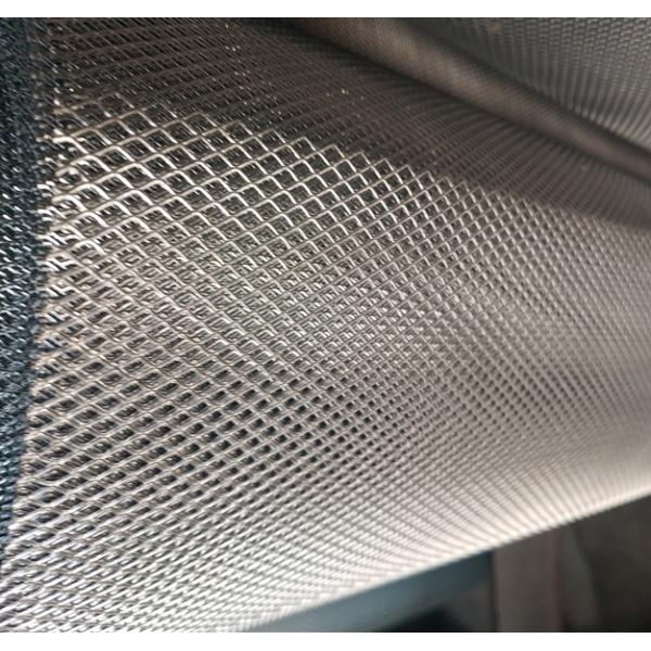Stainless Steel 304 Flattened Expanded Metal Wire Mesh For Decoration
