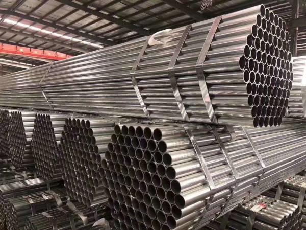 4 Diameter Round Steel Tube Made By Hot Dipped Galvanized Steel Sheet