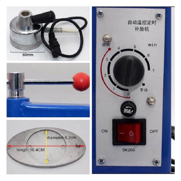 машина стальной покрышки вулканизируя