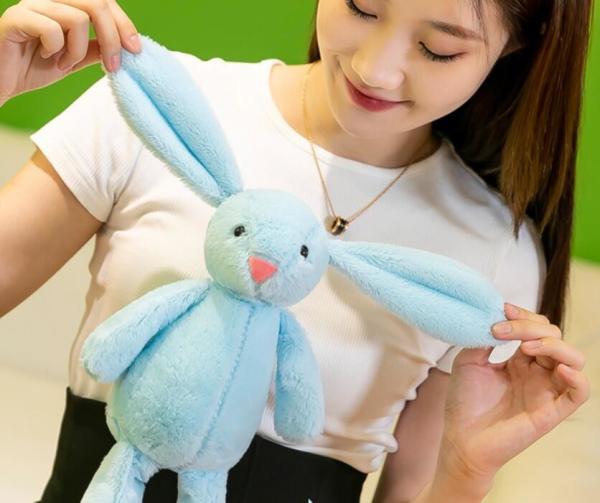 Fluffy Animal Plush Doll Soft Cute Toy for Kids Unisex Hand Washable