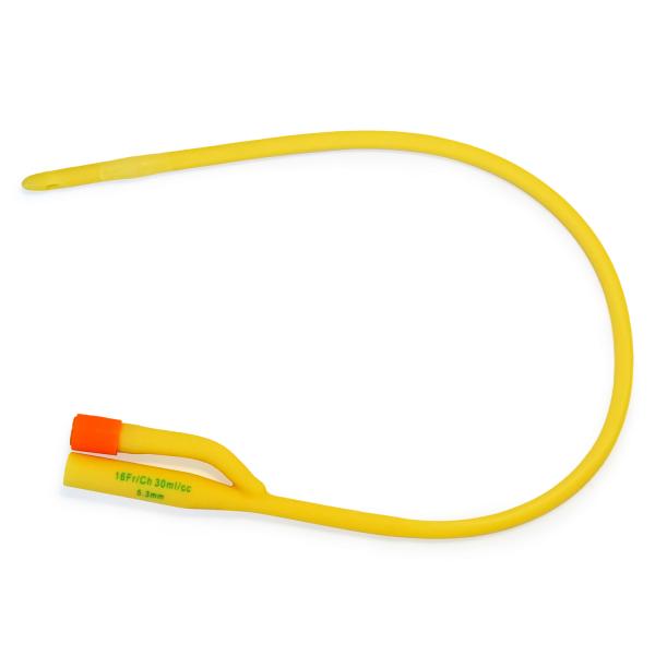 18 French Foley Catheter 10cc Balloon Fr18 Latex Foley Catheter Silicone Coated