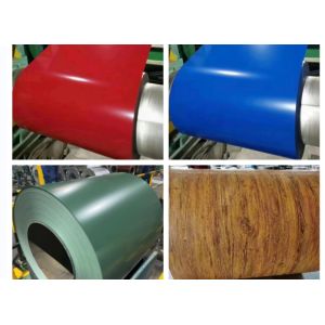 DX51D Цинковая обшивка PPGI PPGL катушки Стальной лист 600-1200 Сцинкованная стальная катушка