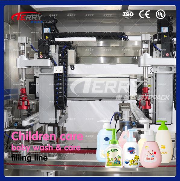 8 Heads Dishwashing Liquid Filling Machine with Multiple Specifications