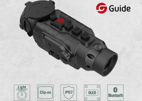 IR Sensor 35mm F1.2 Clip On Thermal Scope For Sniper