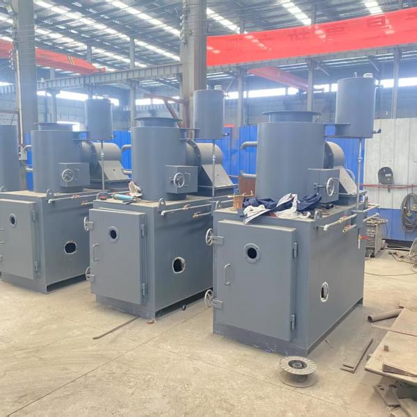PLC Controlled Smokeless Incinerator with 800°C to 1200°C Operating Temperature and Advanced Filtration for Industrial Waste Treatment