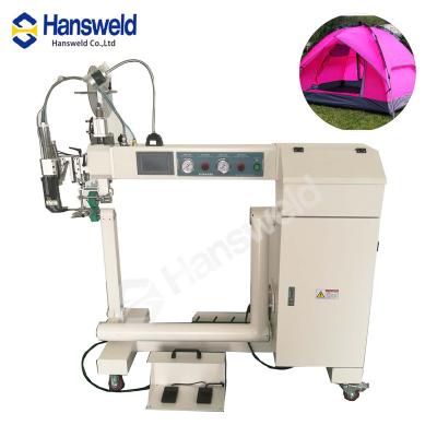 Pvc Flexible Banner Welding Machine High Speed Overlap Hem Hot Air Seam Welding Machine