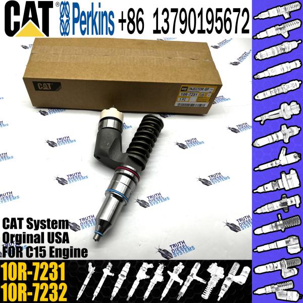 Remanufactured Caterpillar Fuel Injector 10R-3264 10R-3265 10R-7231 For C32 / C18