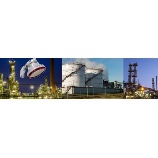 Бывший свет СИД 20W-100W взрывозащищенный с IP66 IK10 закалил алюминий нержавеющей стали стекла