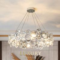 Diseño elegante interior moderno de encargo de Crystal Pendant Light Wedding Hotel