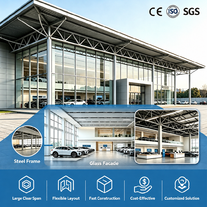 Steel Structure Building systems designed to integrate with modern architectural styles while ensuring maximum structural efficiency