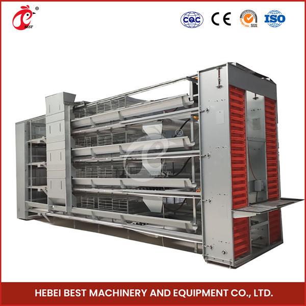 Hot Deep Galvanized Automatic Chicken Coop Equipment For Poultry Breeding Emily