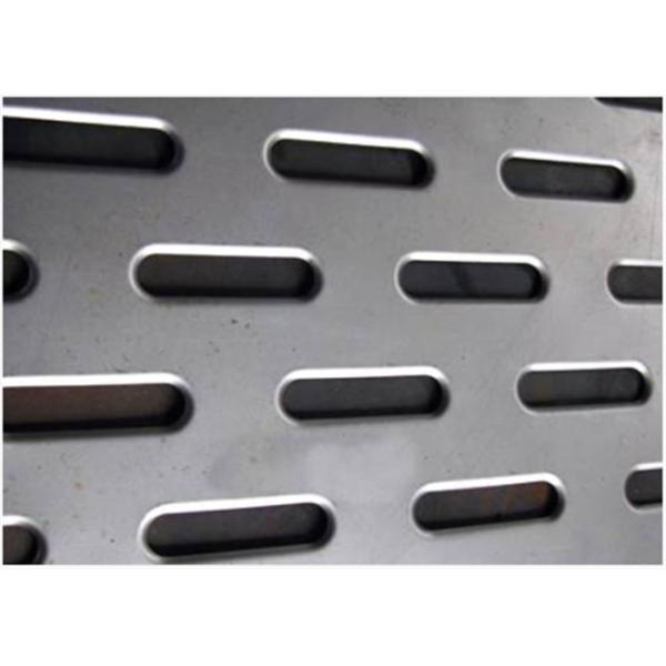 Balconies Slot Hole Perforated Aluminum Panels Liquids And Solids Filtration